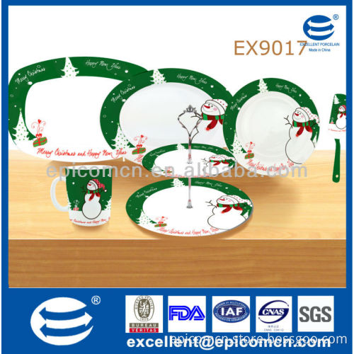 2014 new arrival wholesale ceramic Christmas decoration